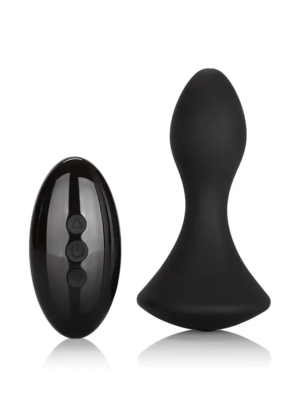 10-Function Anal Climaxer Vibro-Plug mit Fernbedienung, schwarz