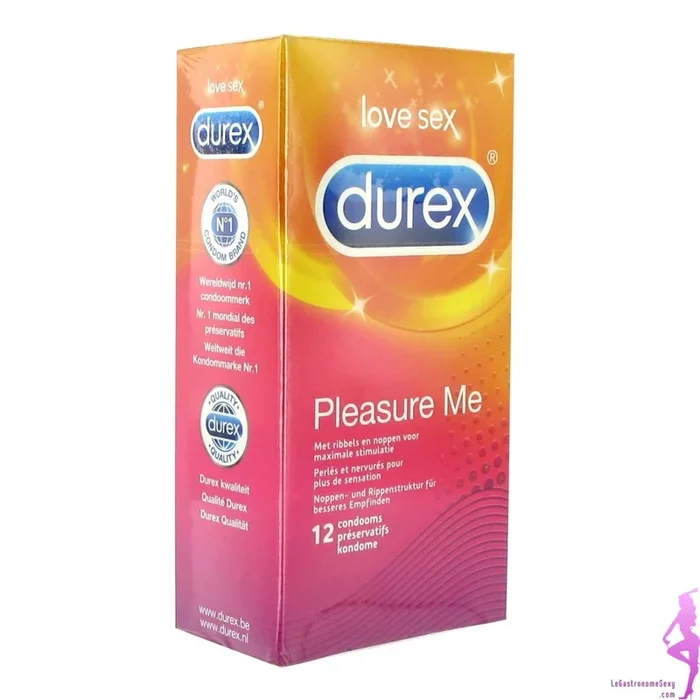 10er oder 50er Packung Durex PleasureMax Kondome – die Textur sorgt für maximales Vergnügen