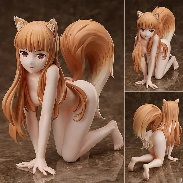 19cm NSFW Holo Spice and Wolf 1/4 PVC-Figur, Fox Girl, Erwachsenen Geschenk