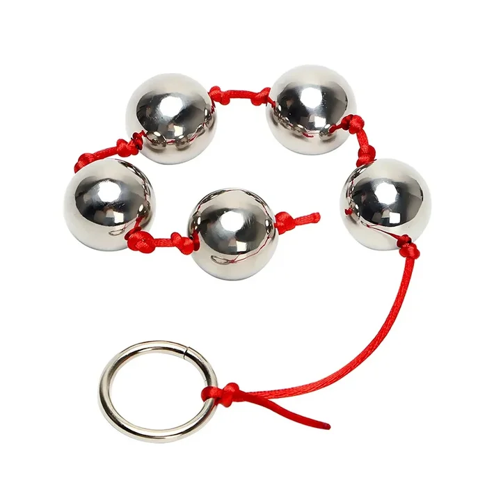 2.5cm Five Stainless Steel Anal Beads Balls