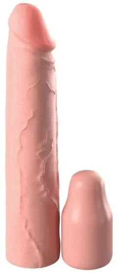 2“ Silicone X-tension (20,3 cm lang, Verlängerung 5,1 cm) Hautfarben Hell