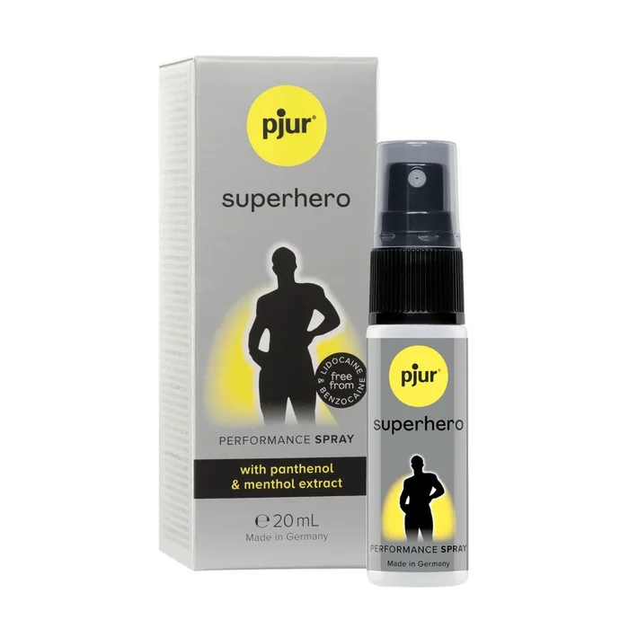 20ml Pjur Superhero Performance Spray STRONG – Verzögerungsspray gegen vorzeitige Ejakulation