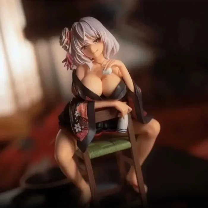 25cm Alphamax Kano Ebisugawa Anime Figur, große Brüste, sexy Mädchen PVC, Hentai Modell, Sammlung, Geschenk