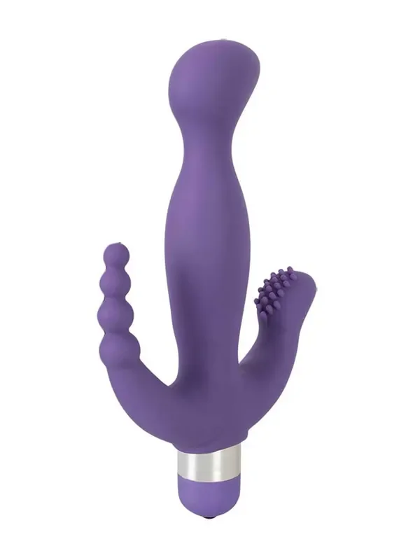 3 Pointer 3-Punkt-Vibrator, lila