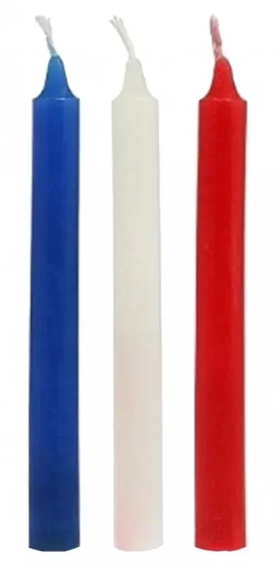 3er-Set SM-Kerzen Hot Wax 17.5 cm