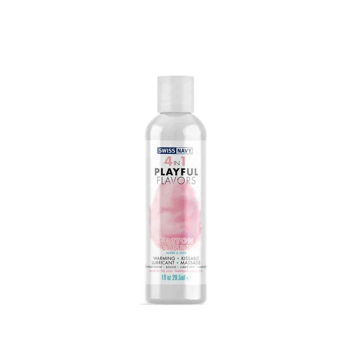 4 in 1 Lubricant with Cotton Candy Flavor – 1 fl oz / 30 ml