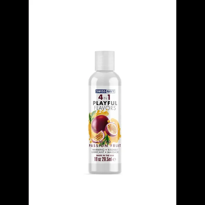 4 In 1 Lubricant with Wild Passion Fruit Flavor