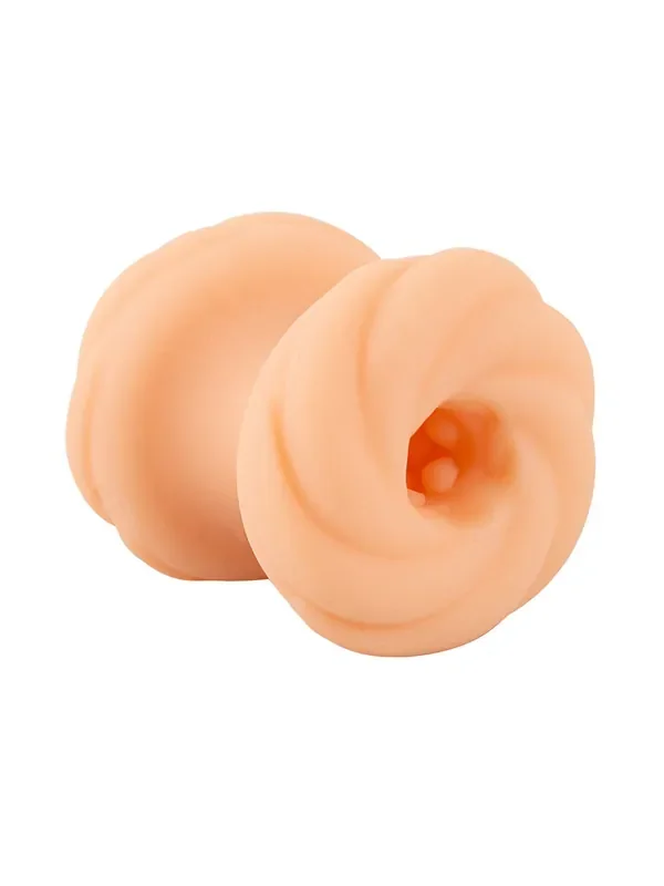 4 in 1 Pleasure Toy Penis-/Hoden-Toy, hautfarben hell