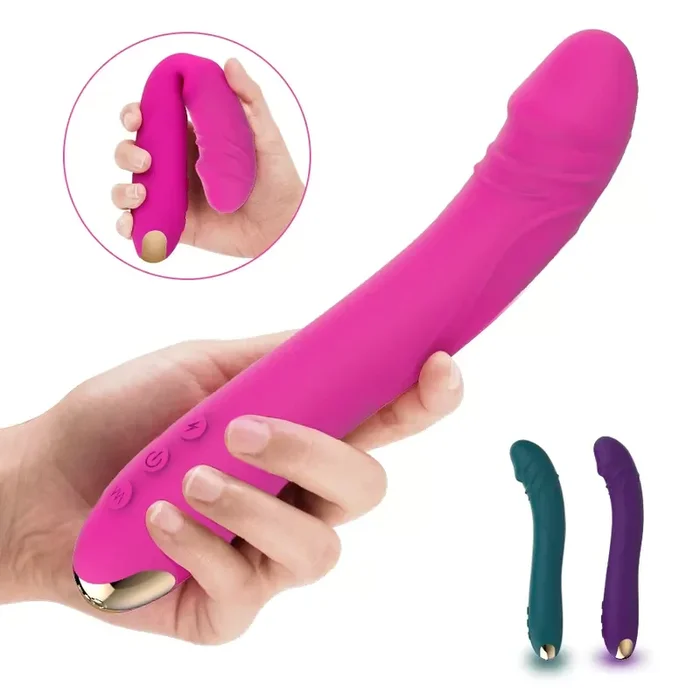 4 Inch Long Classic Silicone Dildo Vibrator