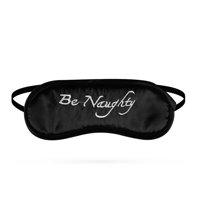 „Be Naughty“ Augenmaske- schwarz