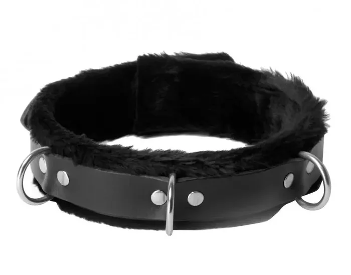 Abschließbares Lederhalsband