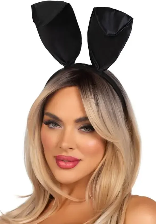 Accessoire-Set Bunny – Schwarz/Weiß