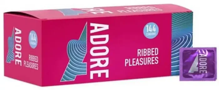 Adore Texturierte Kondome x144