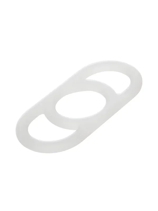 Alpha Liquid Silicone Commander Ring Penisring, weiß