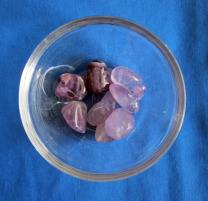 Amethyst Trommelsteine