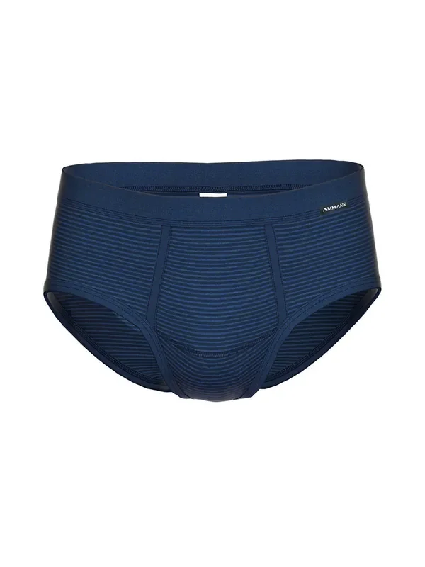 Ammann Jeans Feinripp Brief, dunkelblau