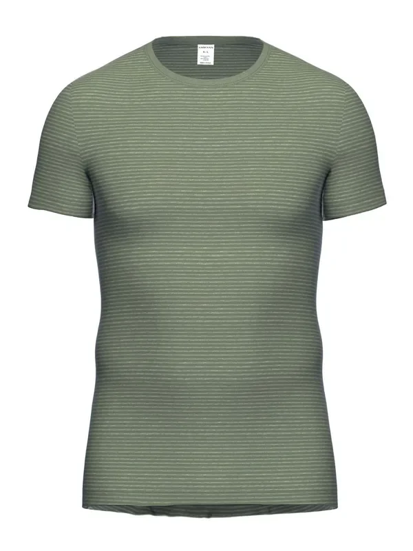Ammann Jeans Feinripp T-Shirt, forst