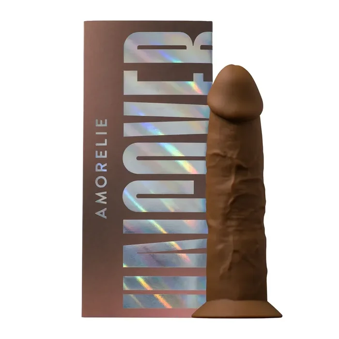 AMORELIE UNCOVER »Dusk« Dildo – 19,2 cm – Chestnut