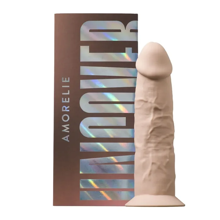 AMORELIE UNCOVER »Dusk« Dildo – 19,2 cm – Macadamia