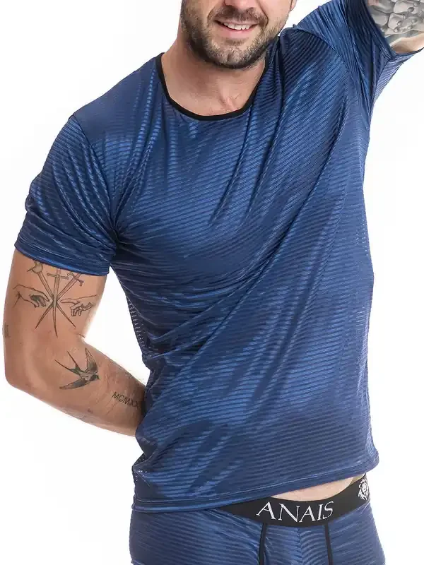 Anais for Men Naval T-Shirt, blau