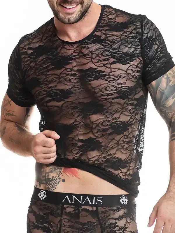 Anais for Men Romance T-Shirt, schwarz