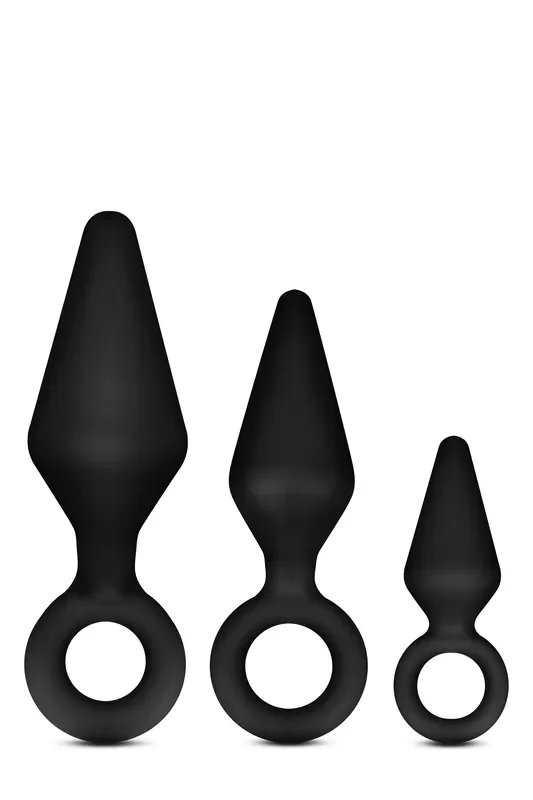 Anal Adventures Platinum – Silikon-Analplug-Set
