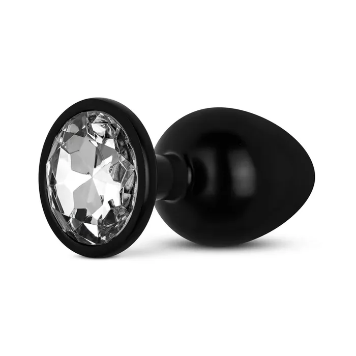 Anal Collection – Butt Plug M – Schwarz/Silber