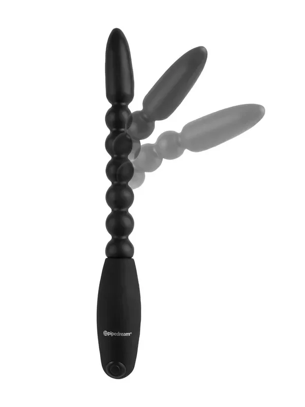 Anal Fantasy Flexa-Pleaser Power Beads Analvibrator, schwarz