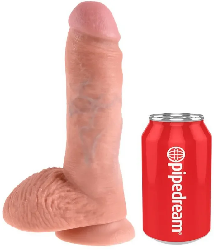 Anal King Cock 18 x 5,1 cm Weiß