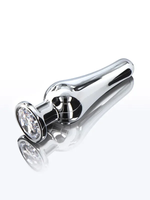 Anal Play Diamond Bum Bijou Analplug, silber