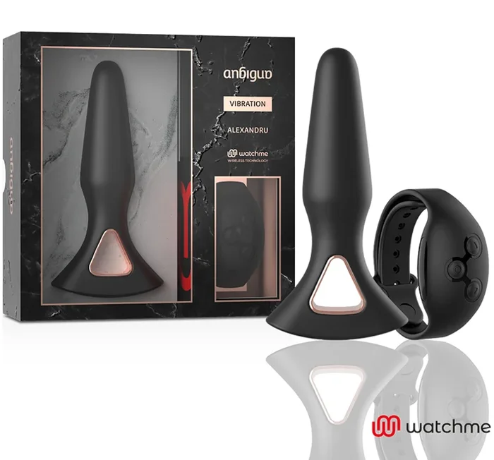 Anal Plug mit Fernbedienung Watch me