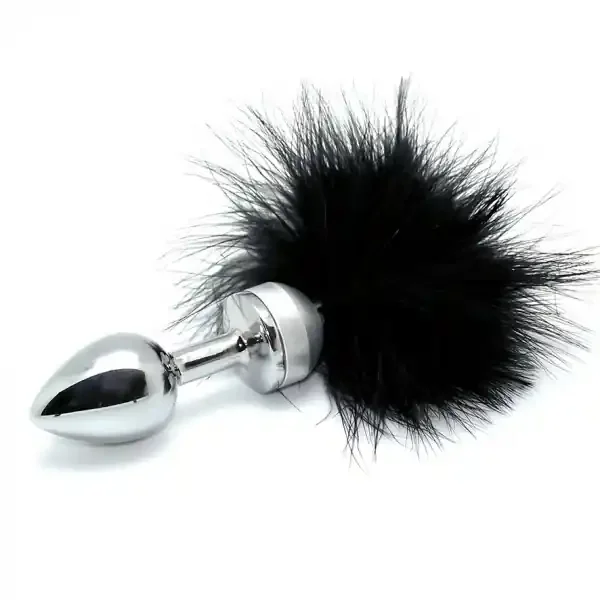Anal Plug small mit Federbusch
