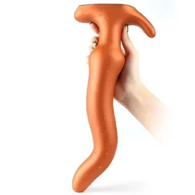 Analdildo Long (Grösse L, Farbe Gold)