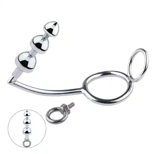 Analdildo mit Cockring (Durchmesser 45mm)