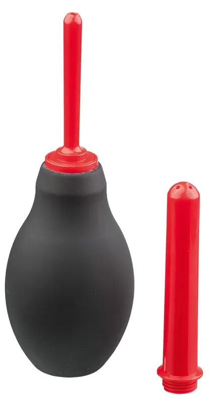 Analdusche mit 2 Kanülen