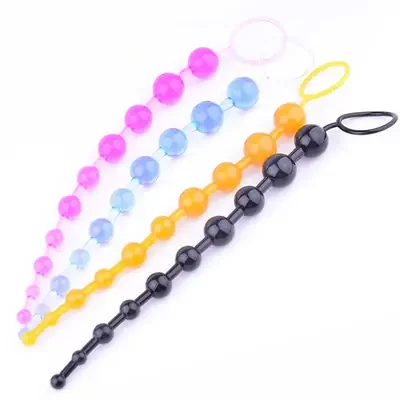 Analkugelkette (Farbe Schwarz)