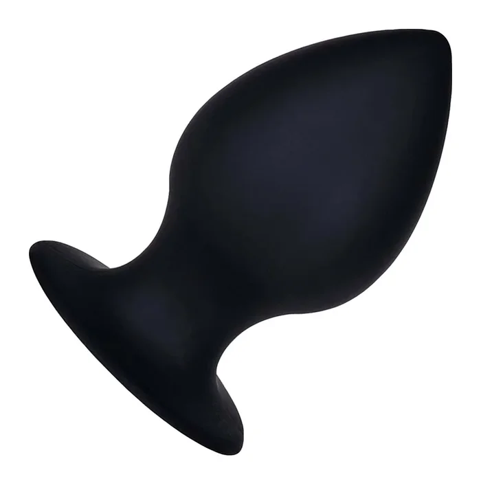 Analplug aus Silikon Schwarz L 12 CM