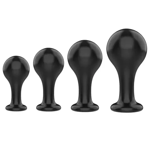 Analplug ‘Ball‘ (Farbe Transparent, Grösse L)