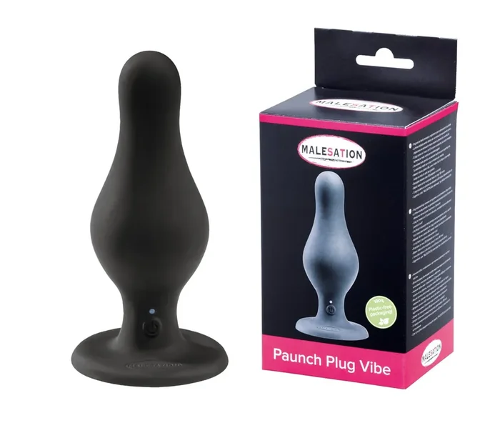 Analplug in ergonomischem Design mit VIbration