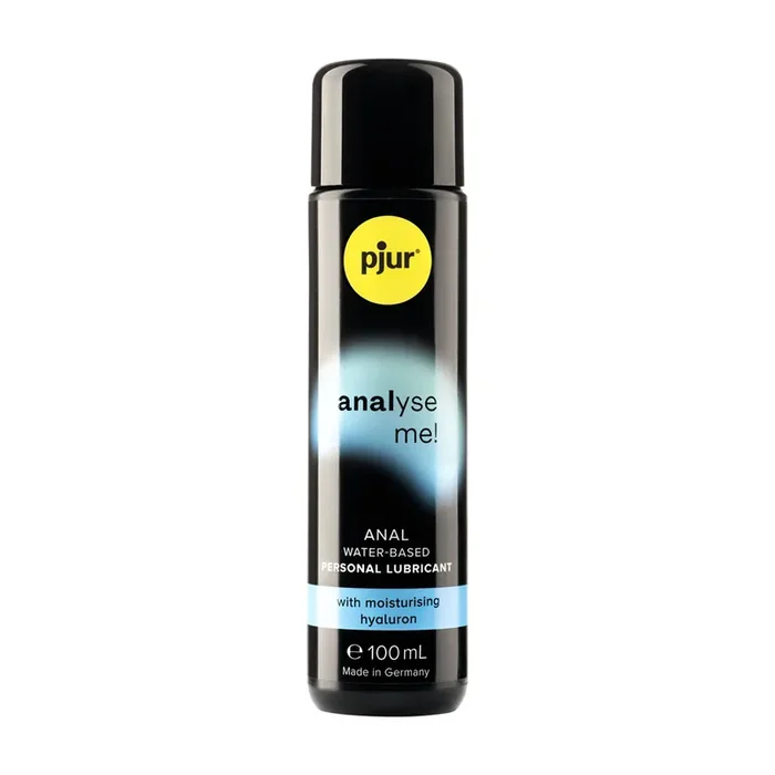 Analyze Me! – Waterbased Lubricant and Massage Gel with Hyaluronic Acid – 3 fl oz / 100 ml