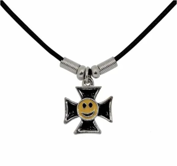 Anhänger – Kreuz mit Smiley