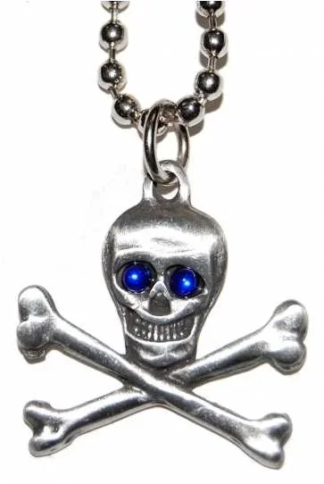 Anhänger – Skull mit Steinen