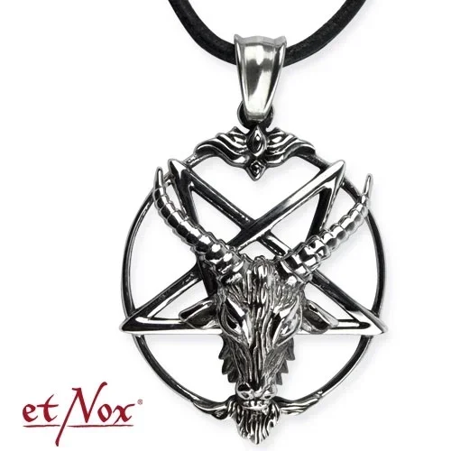 Anhänger ‚Baphomet‘ Edelstahl