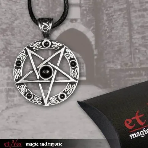 Anhänger ‘Black Pentagramm‘