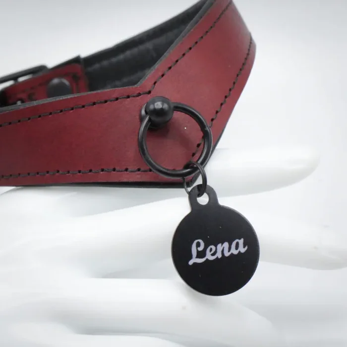 Anhänger mit Wunschgravur – Rund mit Öse 27mm – penumbra