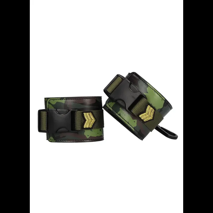 Ankle Cuffs – Army Theme