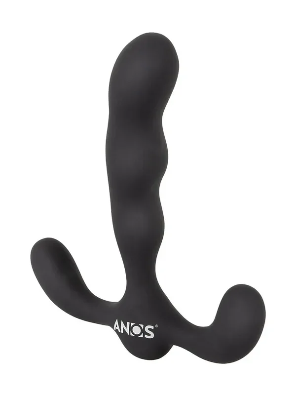 ANOS Flexible Prostate Vibro-Analplug, schwarz