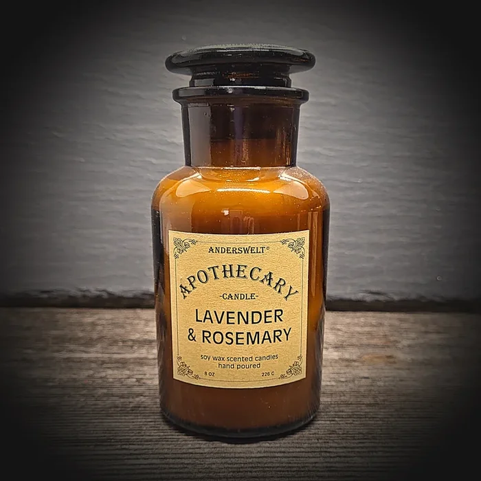 Apothecary Candle Lavender & Rosemary