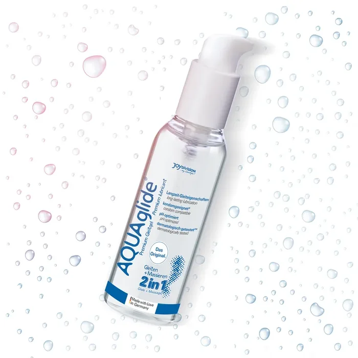 AQUAglide 2 in 1 – Lubricant and Massage Gel – 4 fl oz / 125 ml