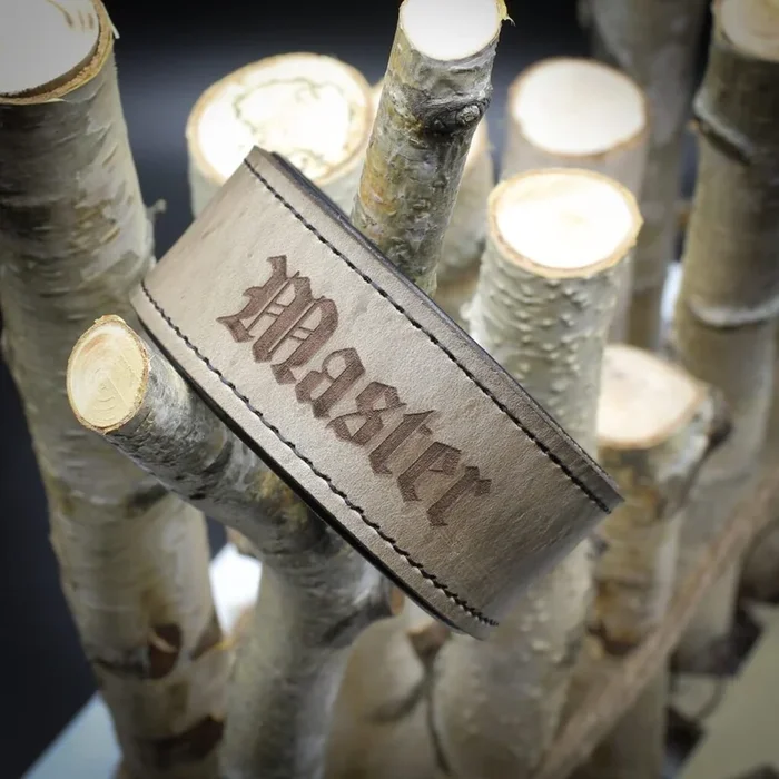 Armband grau – „Master“ antik schmal – penumbra